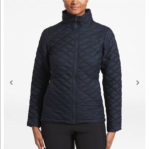 North Face Black Thermoball Quilted Jacket Small